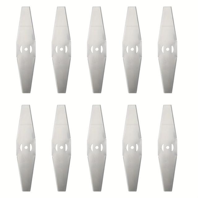 TEMU 4 150mm Diamond Carbide Mowing Blades - Heavy Duty Metal Replacement For Mowers, Trimmers And Garden Tool Accessories