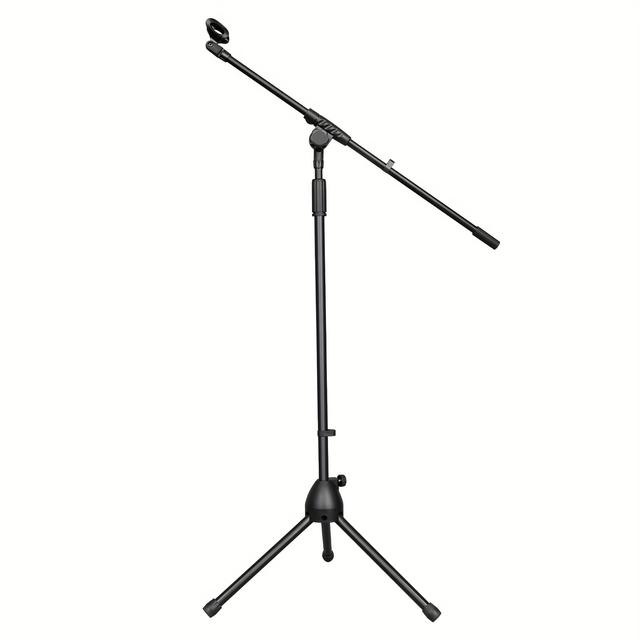 TEMU Bomaite Detachable Tripod Boom Microphone Stand, Lightweight,collapsible And Adjustable, Studio Recording, Band Practice, School Music Programs,wedding & Outdoor Events