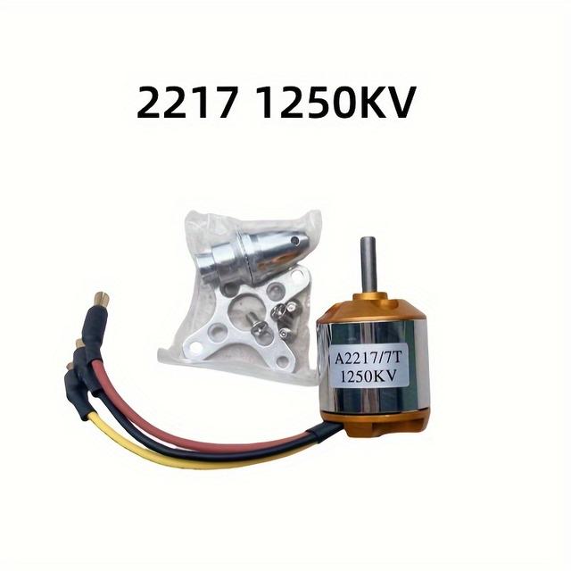 TEMU Leistungsstarker, hitzebeständiger bürstenloser Motor 2217 KV920 1250 1400 1750 2300, Zubehör für ferngesteuertes Spielzeug, Batterie nicht enthalten