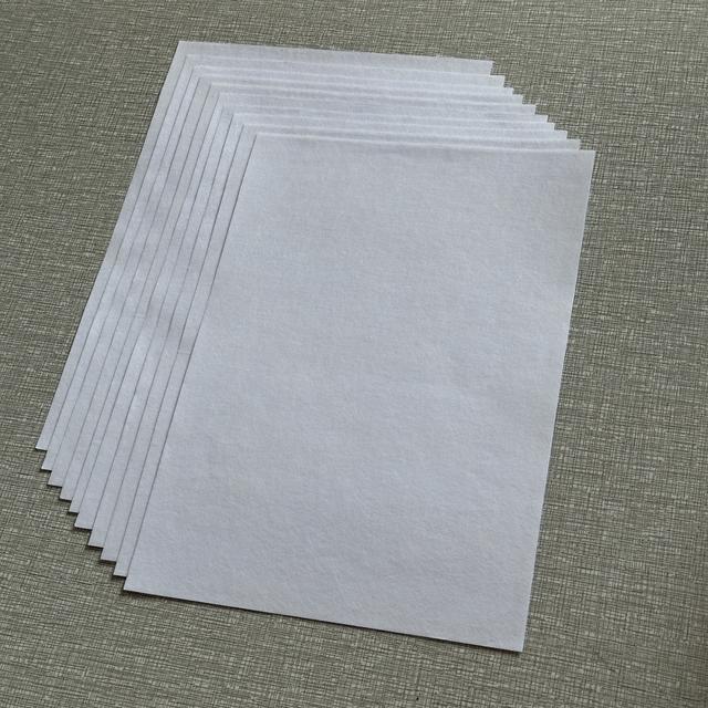 TEMU Self-adhesive Water-soluble Stickers For Embroidery - A4 Size, 3/6/10 Sheets