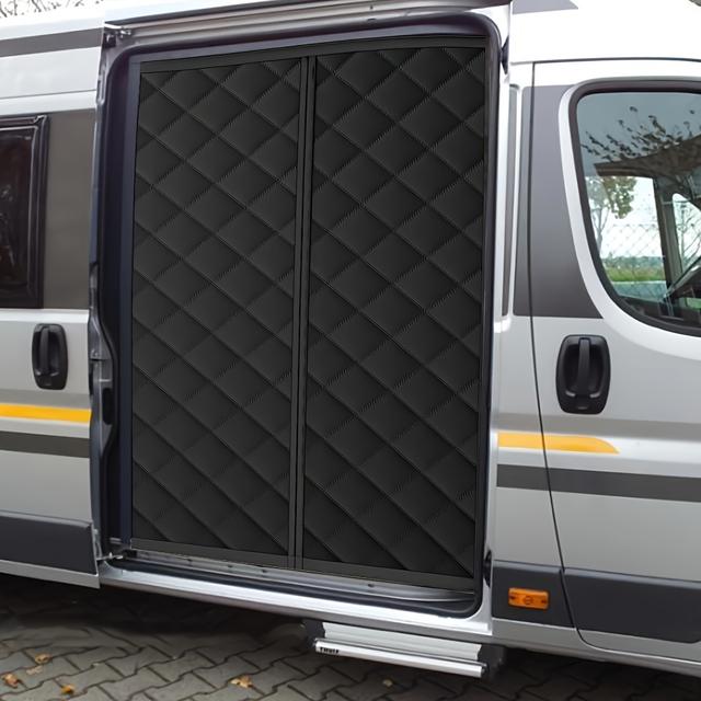 TEMU Magnetic Double Door Curtains For Winter Wind Suitable For , For , And Relay