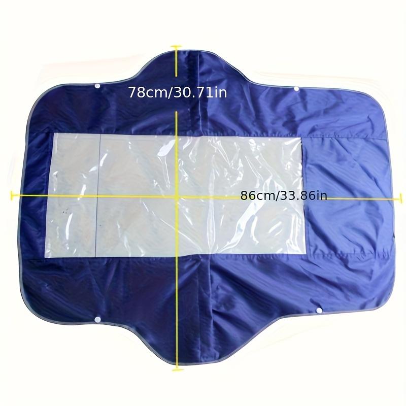 TEMU 1pc una Cubierta Delantera para Motocicletas - un Parasol Diseñado para Bicicletas Eléctricas y Scooters, Compatible con Varios Modelos, con Fácil Acceso al Tablero y Protección Delantera