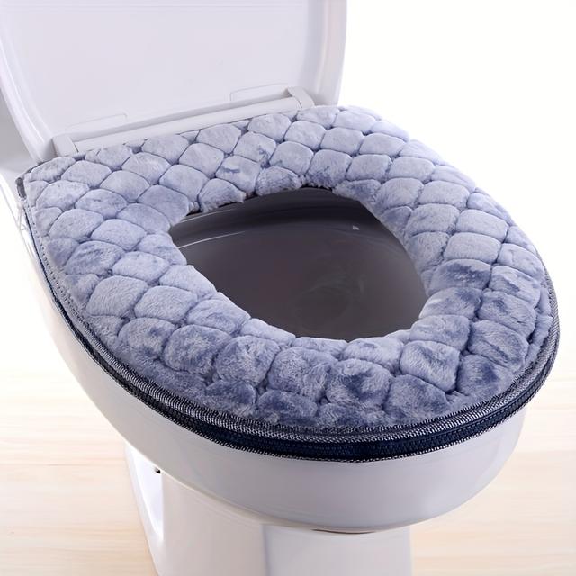 TEMU Toilet Seat Pad Thickened Washable Toilet Mat For Home Use