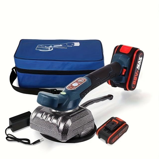 TEMU Professional Electric Tile Leveler Machine With 5-speed Adjustable Settings, Rechargeable Lithium Battery, 100kg Load Capacity, Includes Storage Bag & Charger, Ideal For Ceramic Tiles