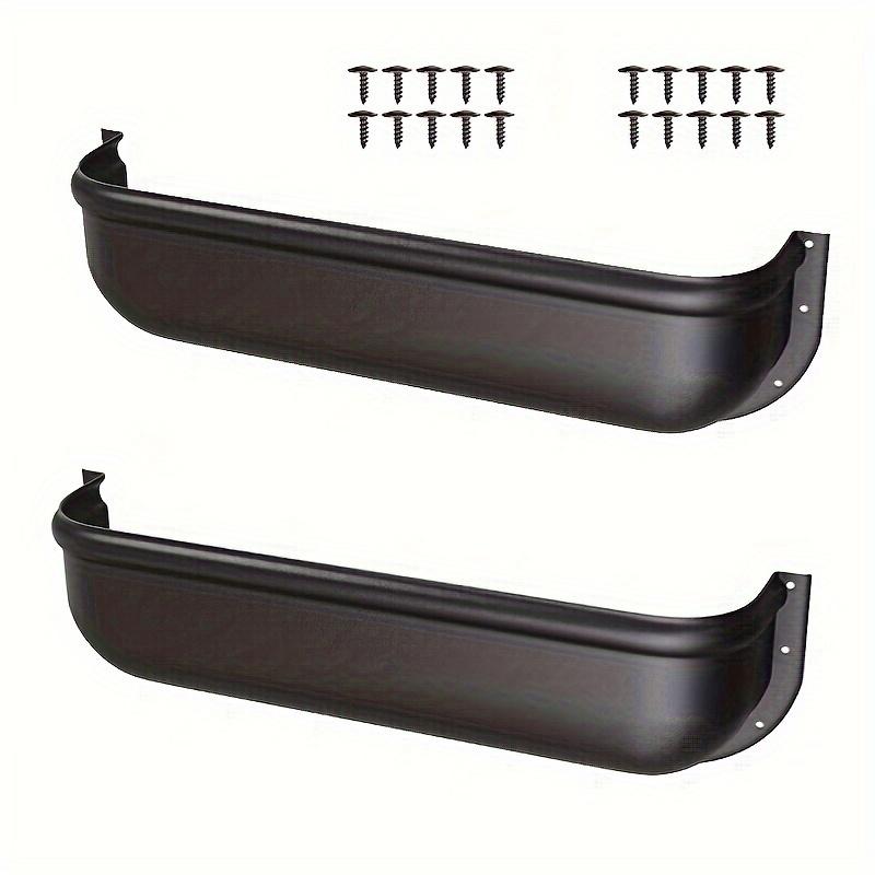 TEMU 2pcs Rv Door Storage Pocket, Uncharged Plastic Wall-mount Organizer For Motorhome Cabinet