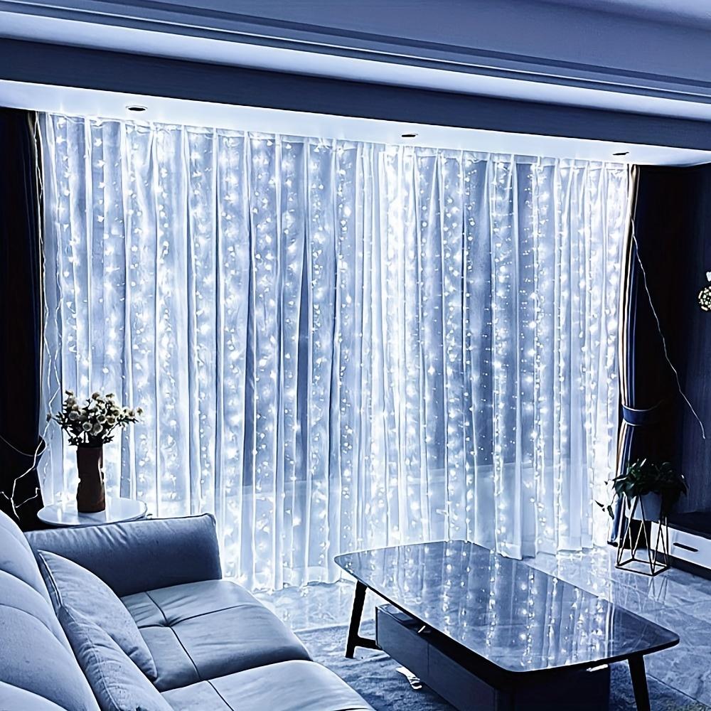TEMU Usb Curtain Lights With Remote Spaces With Cozy Yellow Ambiance For Weddings And Celebrations