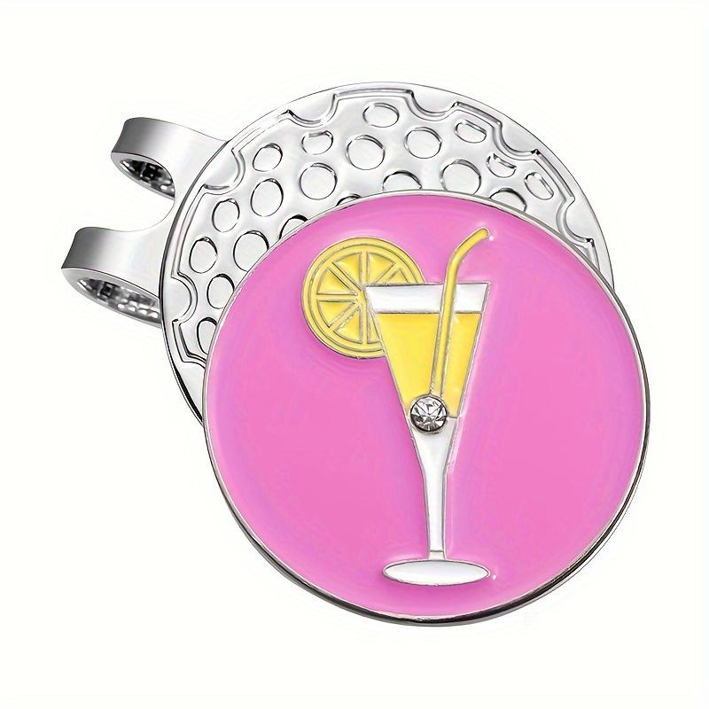 TEMU Y2k Sweet Creative Cute Cap Clip Ball Marker, Golf Ball Marker With 1 Magnetic Hat Clip