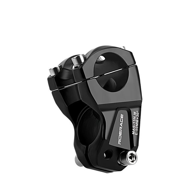 TEMU Riderace 30 Degree 50mm Bike Stem For Mountain And Road Bikes, Compatible With 28.6/31.8mm Front Forks, Adjustable And Durable Cycling Handlebar Component