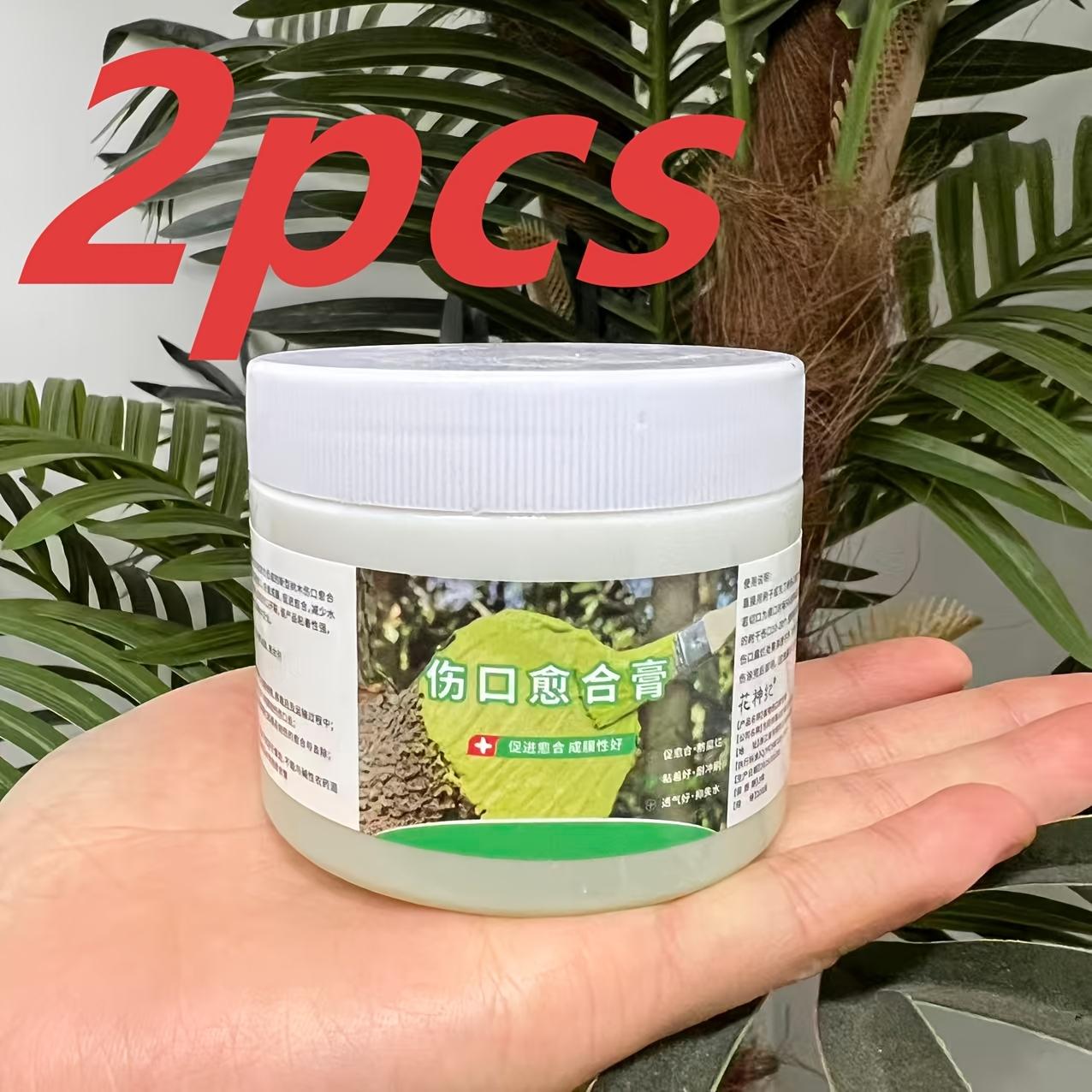 TEMU 2pcs Tree Cream - Wound Sealant And Root Stimulant For Plant Care, Gardening Wound Dressing, Tree Pruning Repair, Plant Cuticle, Enhancer, Long-lasting Moisture For Fruit Trees, Shrubs And