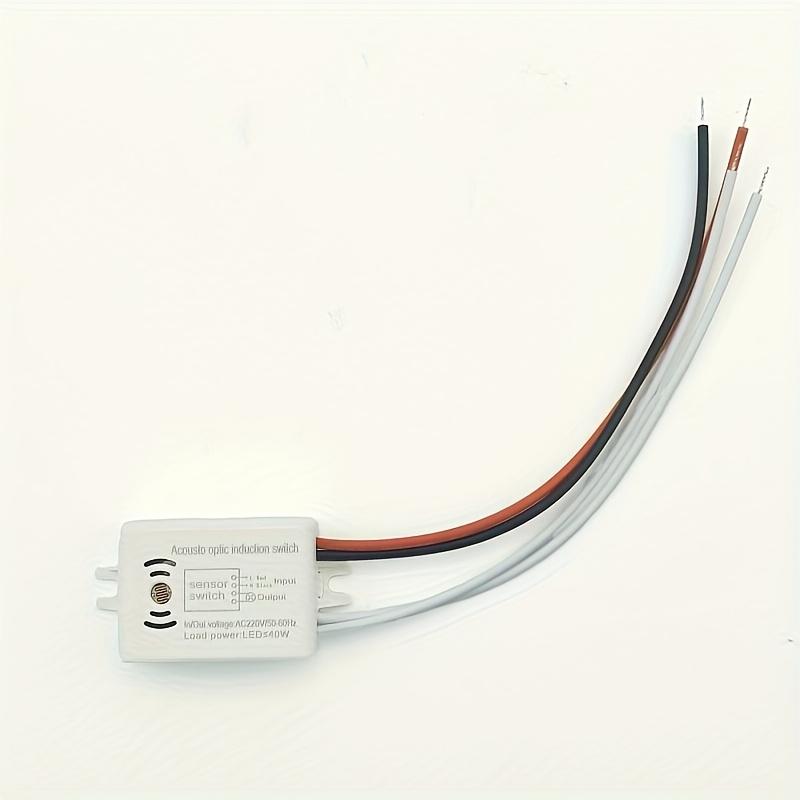 TEMU 1pc 220v Sensor Switch - Auto | Automatic Lighting Activation | For Home Stairs, | | Ideal For Smart