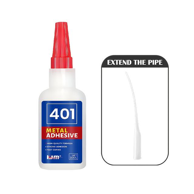 TEMU Kjm Adhesive Glue - Strong Bonding For Broken Metals, Waterproof & Shockproof Heavy-duty Liquid Glue Suitable For Diy, Automotive, - Precise Application, No Drip Formula