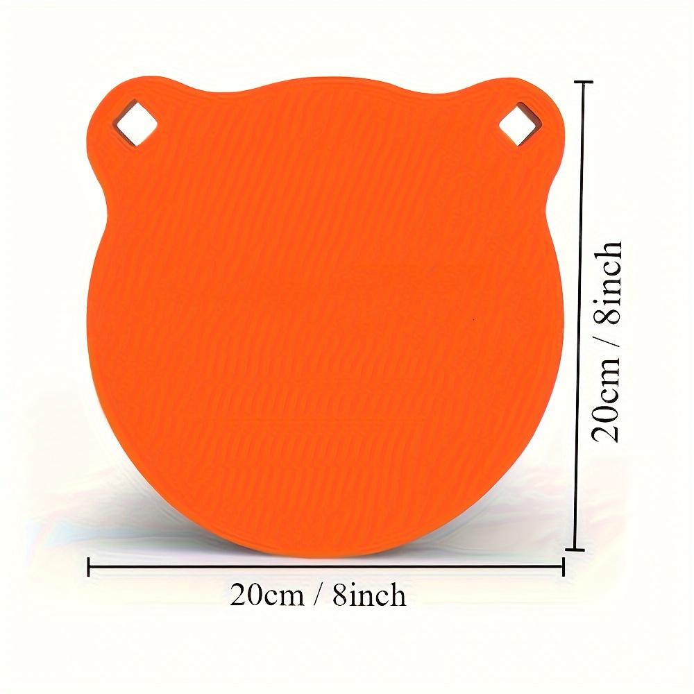 TEMU 1pc For Shooting, 3/8" Thick Shooting Combo Targets, Perfect For Practice Shooting - Neon Orange Color