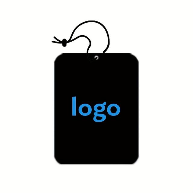 TEMU 50pcs Customizable Double-sided Car Air Fresheners - Personalized Photo & Logo Design, Paper Scent Tablets, Corporate Events, Clothing Labels, And Vehicle Fragrance, Air Freshener Car