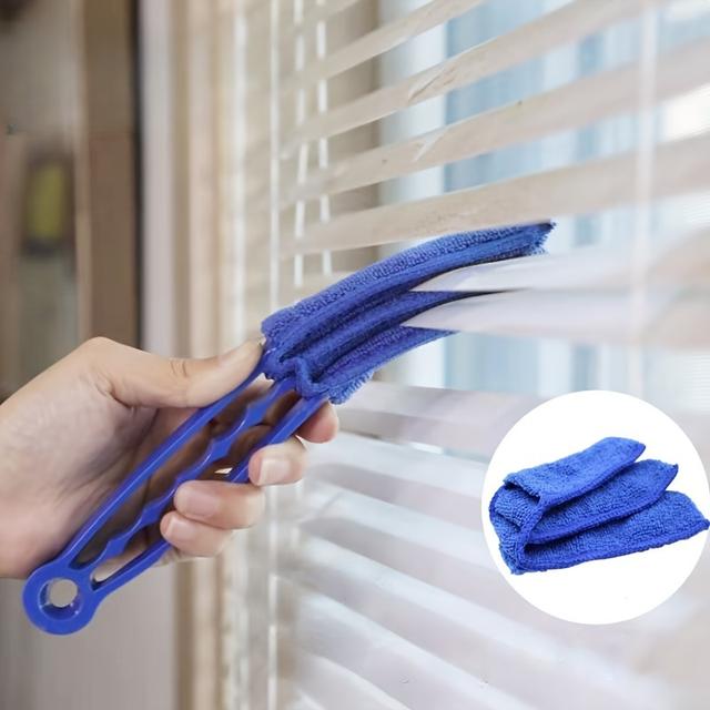 TEMU 1pc Cleaning Brush - Durable Plastic, Ideal For Shutters, Dead Corners, Electric Fans & Car Acs, Non-electric, Commercial Grade, For Home & Restaurant Use