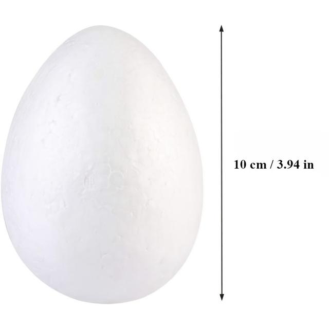 TEMU 9-pack 10cm Foam Balls, Shaped Foam Balls, For Painting, Easter Crafts, Easter Decorations, Easter Party Decorations, Painting, Painting Supplies