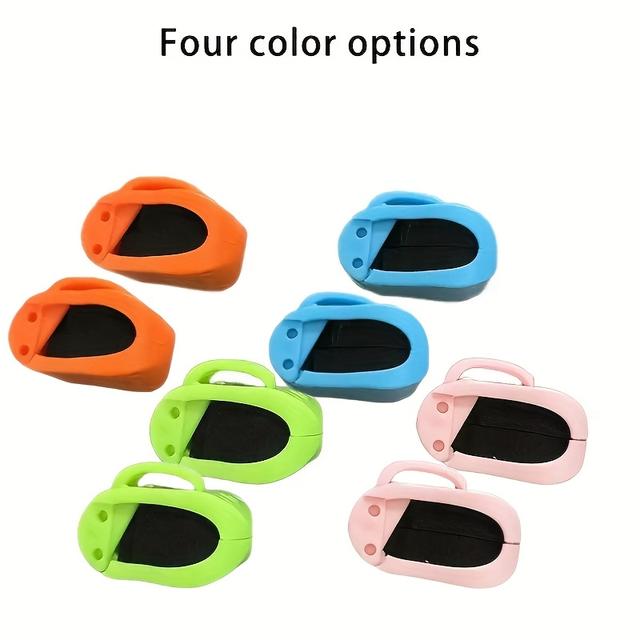 TEMU 4-delars/8-delars Multifunktionella Stångklämmor - Säker Bärare och Trasselfri Organisatör för Fiskespön, Rullar Kabelhållare med Tryckmotståndsskydd Högelastiska Gummiband Hållare