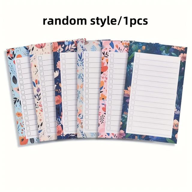 TEMU 1 Magnetic Shopping List Notepad - 30 Tear-off Sheets, With A Magnetic Back, Suitable For Shopping Lists And To-do Reminders