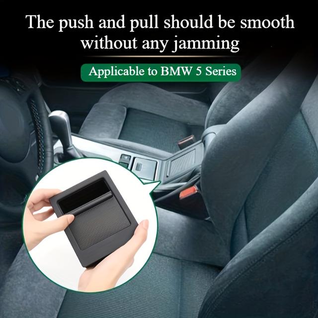 TEMU 1pc Storage Tray For E39 1997-2003 | Organizer, Oem Number 51168159698, Abs Material