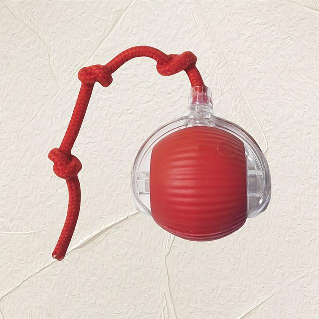 TEMU Pet Ball - Usb Rechargeable, A Cat Ball Toy With A Long Tail, A Companion Toy For Cats - Rolling Ball For Cats And Dogs, Boredom For Cats - Christmas Gift