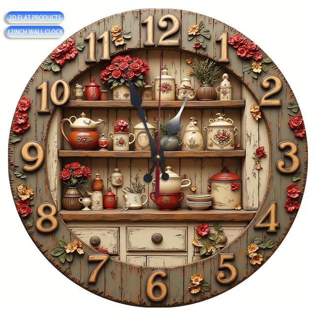 TEMU ตัวเขียนปี 12 นิ้วแบบไม่สั่นกระดิ่ง ไม่สั่นกระดิ่งแบบ AA ใช้แบตเตอรี่ (ไม่รวม) เหมาะสำหรับบ้านครัวสระน้ำห้องน้ำตกแต่งบ้าน | ตกแต่งชุดชาแบบโบราณ | ตัวเขียนปีแบบไม่สั่นกระดิ่ง