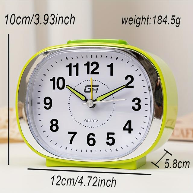 TEMU Modieuze Muziek Slaapkamer Wekker: Werkt Stil, Beschikt over Dubbele Wekkergeluiden, en is Ontworpen met Krachtige Audio voor Diepe Slapers. Zijn Stijlvolle Design Past Perfect in Huisinrichting.