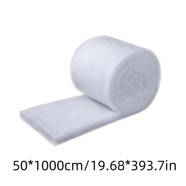 TEMU Rv Sound Insulation Mat | 5 Cm Thickness, 50*1000 Cm/19.68*393.7 In, Polyester Fiber Knit Fabric