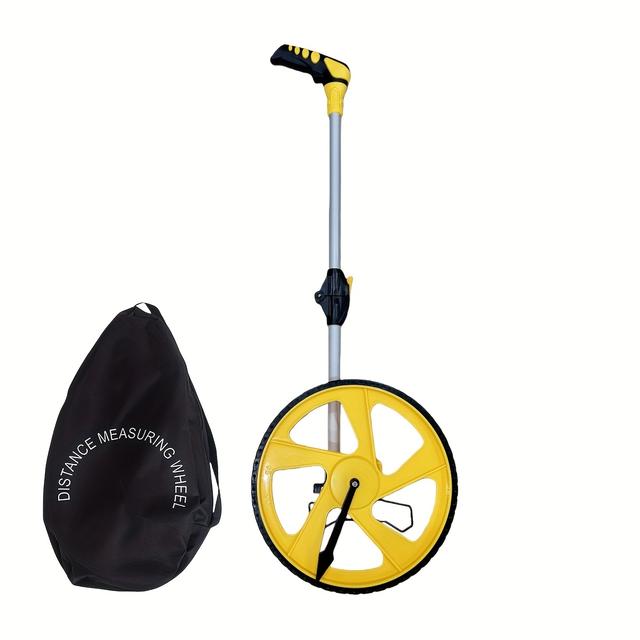 TEMU 1 de Mecânica, Manual para Medições em de Golfe, Ferramenta de Topografia Esportiva, Dispositivo de de Comprimento Dobrável/Retrátil com Reinicialização por Clique/Suporte Base Resistente