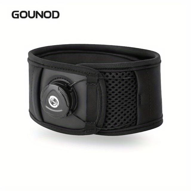 TEMU 1pc Knob Adjustable Elastic Sports Elbow Pads, Compression Elbow Built-in Buffer, Baseball Badminton Gear For Sport.