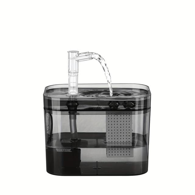 TEMU Neuer 1,5L Katzen-Wasserbrunnen mit Umwälzfilter