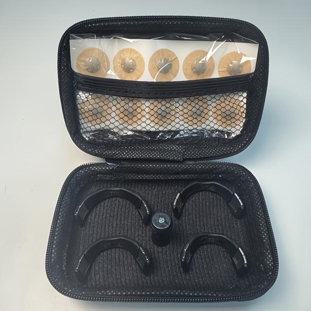 TEMU Magnetic Nose Patch Travel Pack, Including 30 Patches, 4 Nose Clips, 1 Picker, 1 Storage Bag, , And Convenient To Carry