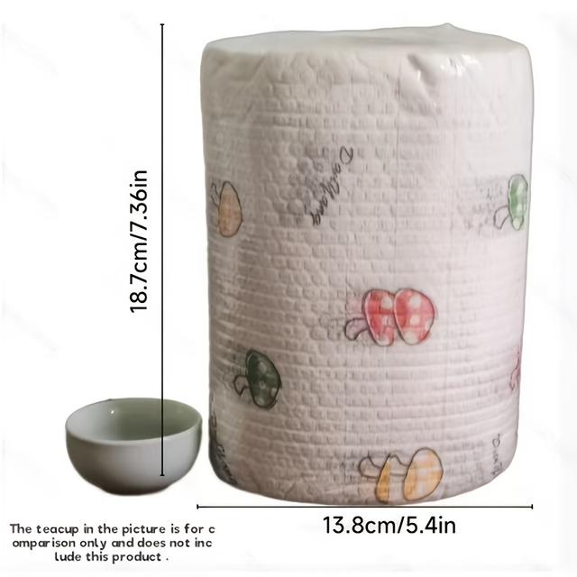 TEMU 400-pack Reusable Kitchen Towels - Space Theme Non-woven Lightweight Square Towels, , Multiple Patterns