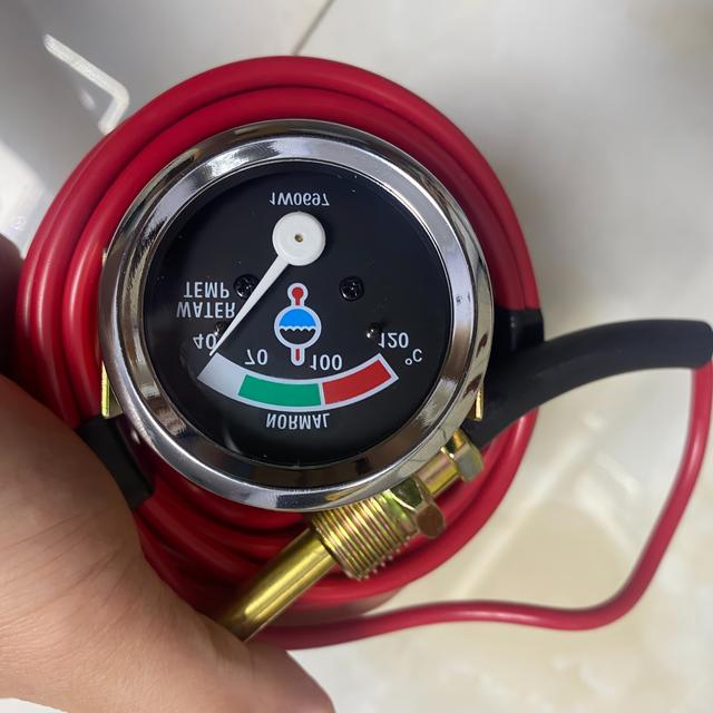 TEMU 1W0697 Vízhőmérő 1/2NPT Menetes Kábelhossz: 4,5m Alkalmazható: Mérnöki Jármű Vízhőmérő, Átalakított Jármű Vízhőmérő, Kotrógép Vízhőmérő