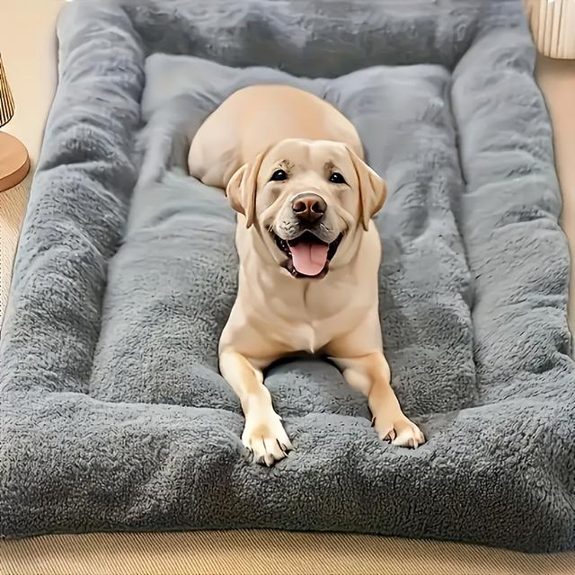 TEMU Thick And Ultra Soft Pet Mat, Suitable For , Medium, And Large Dogs, Providing A Comfortable Mattress And Dog Bed For Dogs