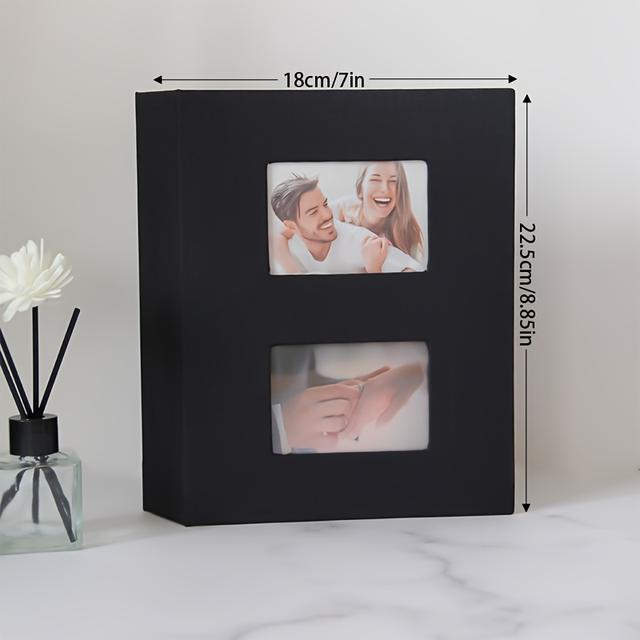 TEMU A Simple Fabric-covered 6-inch Photo Album For 200 Pictures.