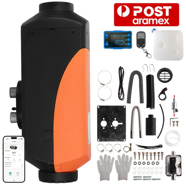 TEMU Heater 5kw 12v App Control, Automatic Adjustment Air Heater For Rv Trailer Boat