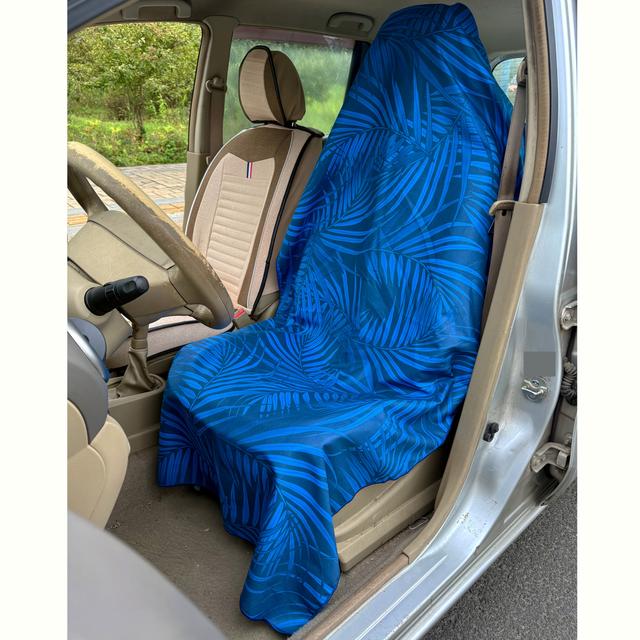 TEMU 1pc Car Seat Cover Towel-washable, Quick-dry And Sweat-absorbing Towel For Gym, Running, Swimming & Hiking – Suitable For Trucks, Suvs, And Jeeps.