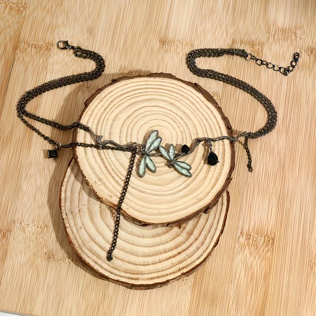 TEMU Collar Gargantilla de Moda para Mujer con Forma de Bohemia Vintage, Perfecto para el Uso Diario, Fiestas o como Regalo