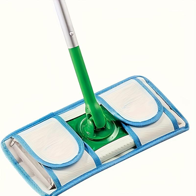 TEMU A Replacement Pad For A Microfiber Mop, Suitable For Flat Floors, Washable And Durable, With High Dirt Absorption, Usable For Wet And Dry Cleaning, And Easy To Clean, Cleaning Supplies
