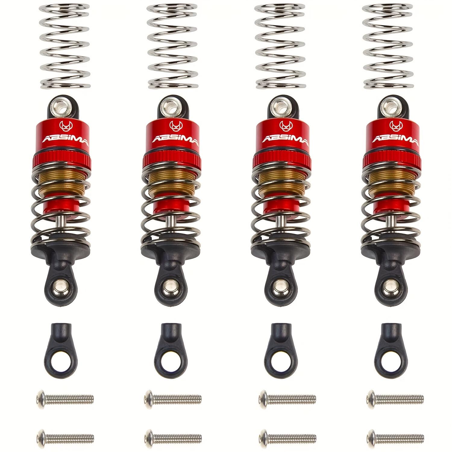 TEMU Aluminum Alloy Shock Absorbers For Remote Control Drift Cars, Suitable For On-road Touring Cars And As Upgrade Parts For 1/10 Scale Rc Drift Cars Such As , Tt01, Racing, Hsp 94123, And