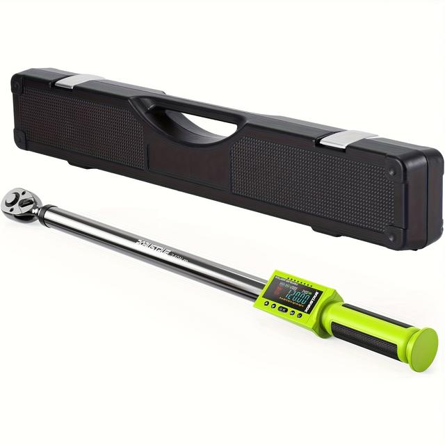 TEMU Robustrue 1/ 2" Torque Wrench 17-340nm (12.5-250.8ft-lb) +-2% Accuracy - Electronic Torque Tester W/ For Auto Repair & Industrial