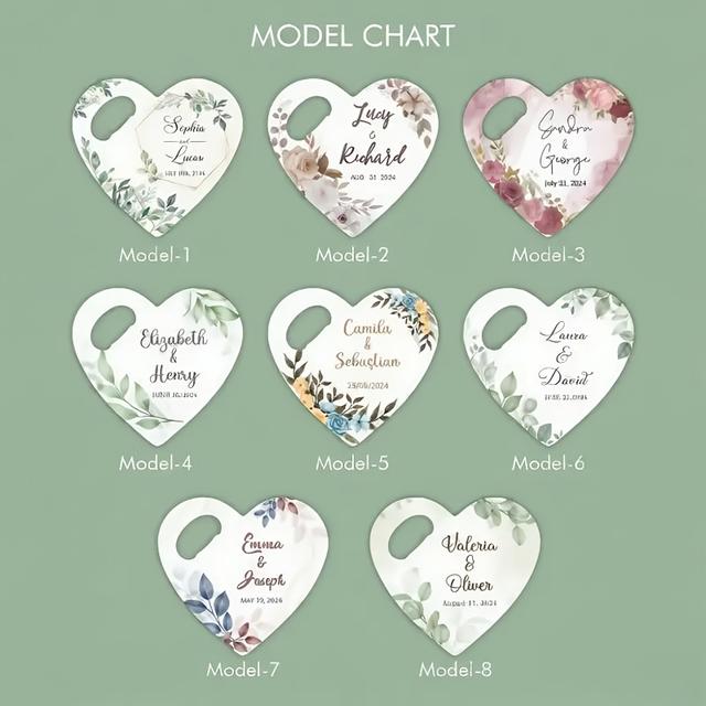 TEMU Personalized Wedding Bottle Opener, Custom Heart-shaped Acrylic, "will You Be ?" Design, Ideal For Wedding Favors, Bridal Shower Gifts, Groomsmen Presents, Wedding Keepsake, Wedding Gifts