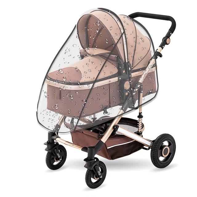 TEMU Stroller Cover Rain Cover Raincoat Compatible For + Air Qbit Wind Snow Shield Stroller Accessorie