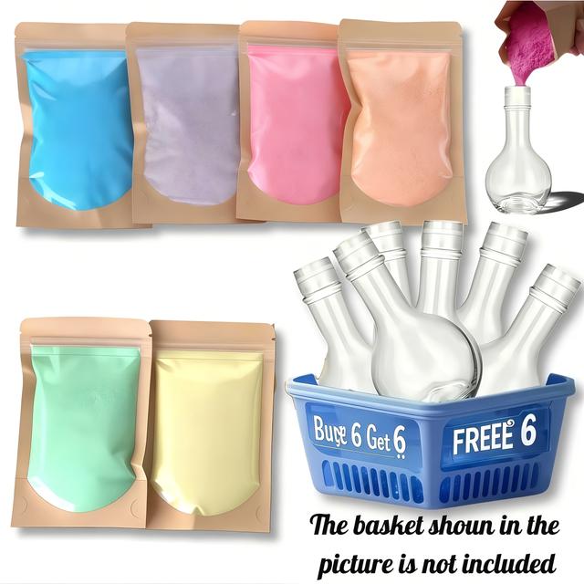 TEMU Набір з 3/6 пакетів солі для ванни, включає пляшки у подарунковій коробці – піноутворення та веселощі на Хелловін і Різдво