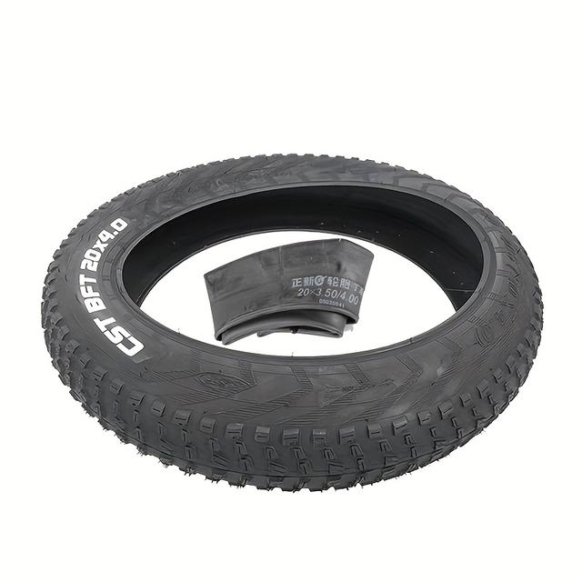 TEMU Cst 20x4.0 Inner/outer Tube, Suitable For V4 Pro/ T1 Pro Utility Bicycle Tires, Off-road Tire