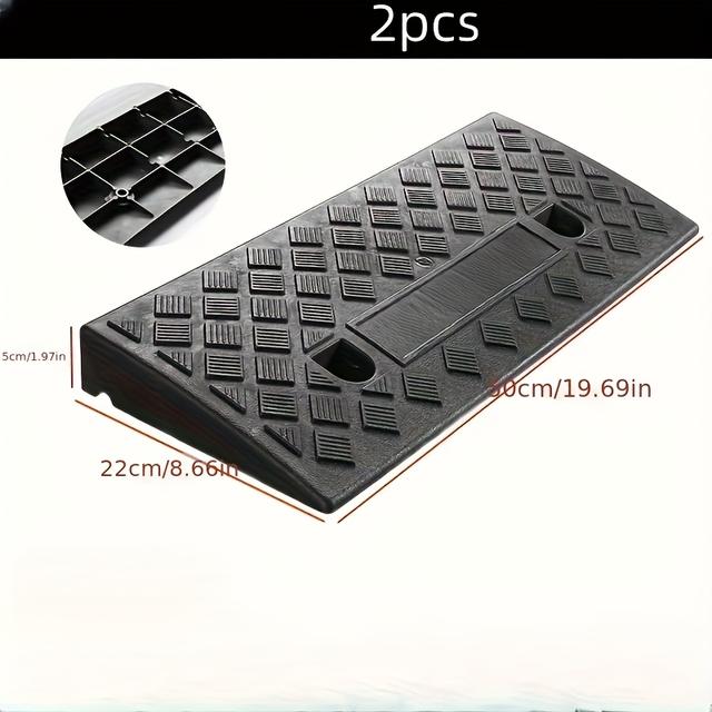 TEMU Stufenpolster, Schrägpolster, Bordsteinpolster, Hügelhilfeplatte, Türschwelle, Bordsteintritt, Stufenregal, Hügelregal