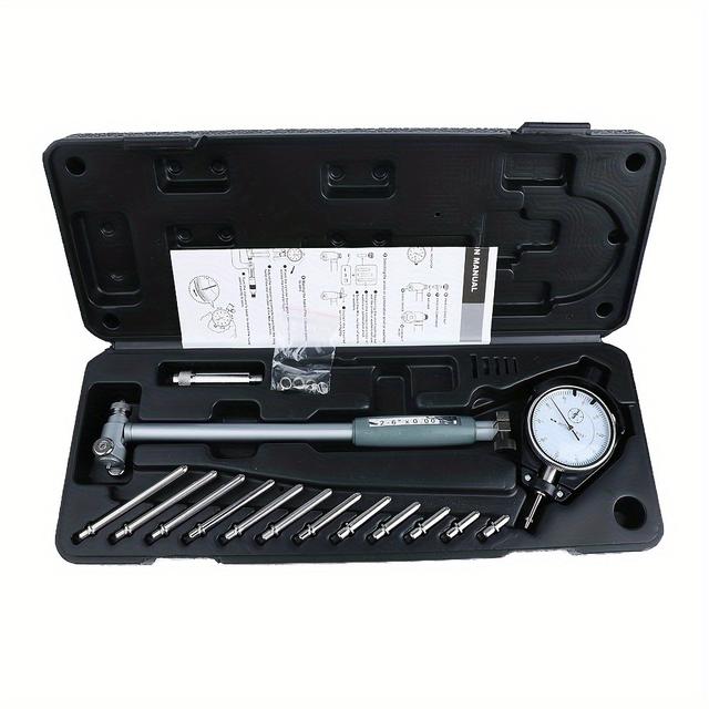 TEMU 2" - 6" 0,001" tiefer Motorloch-Messschieber 50-160mm Zifferblatt-Bohrungslehren