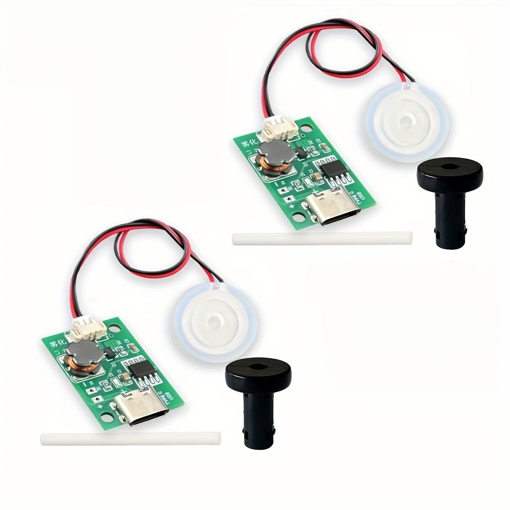 TEMU 2 Sets Mini Mist Maker Module Kit, 4-in-1 Complete Set, Used For Project Making Or Modification, Scientific Education Components, No Battery Required, Non Medical Devices