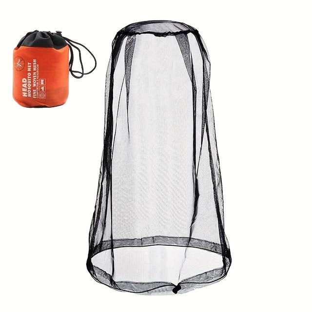 TEMU 39x26 Inch Mesh Breathable Bug Cover, Suitable For Men And Women, Tear-resistant, Portable, Foldable, Ideal For Camping, Fishing, Gardening, And Outdoor Additions