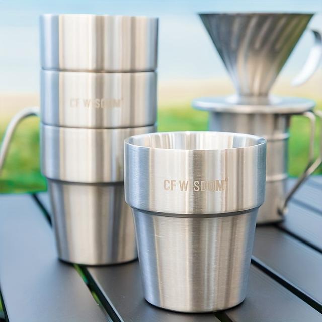 TEMU 10.15oz Tumbler Coffee Tumblers Bulk Stainless Steel Double Wall Vacuum Insulated Mug Powder Coated Cups Cupholder For Hot And Cold Stainless Steel