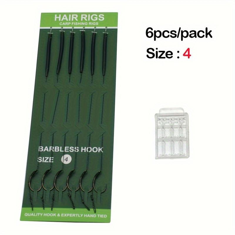 TEMU The Carp Fishing Rig Of 6 Tied Lines, With Secured On A Card. It Has With , So Please Do Not Misjudge During Quality Inspection